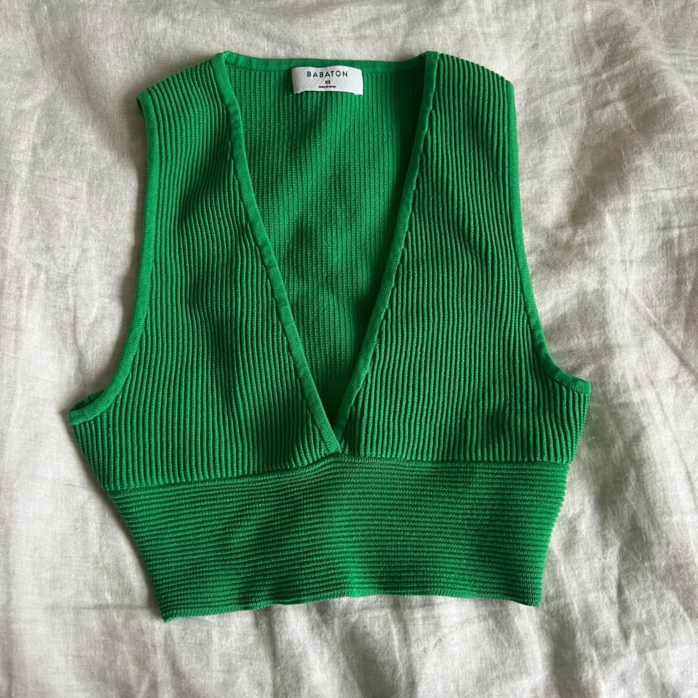 Kelly Green Babaton Tank